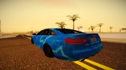 Audi RS6 Blue Star Badgged для GTA San Andreas миниатюра 6