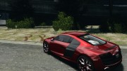 Audi R8 V10 for GTA 4 miniature 3