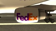 Airbus A300st Beluga FedEx para GTA San Andreas miniatura 4