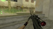 Sig Sauer SG3000 For Scout для Counter Strike 1.6 миниатюра 3