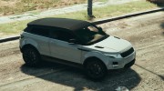 Range Rover Evoque para GTA 5 miniatura 4