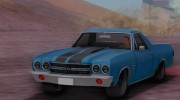 Chevrolet El Camino SS для GTA San Andreas миниатюра 13