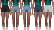 Super Cute Shorts para Sims 4 miniatura 3