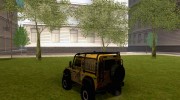 Land Rover Defender Off-Road для GTA San Andreas миниатюра 3