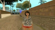 Красивая девушка v2 для GTA San Andreas миниатюра 1