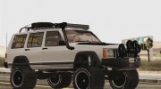 Jeep Cherokee 1998 Off Road 4x4 для GTA San Andreas миниатюра 1