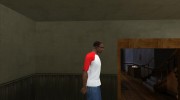 Футболка с красными плечами для GTA San Andreas миниатюра 4
