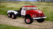 Пожарный ЗиЛ-131 Тягач для GTA San Andreas миниатюра 1