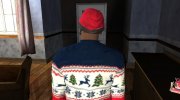 Winter Skully Hat for CJ para GTA San Andreas miniatura 4