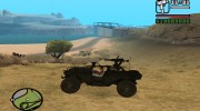 Warthog из Halo for GTA San Andreas miniature 1