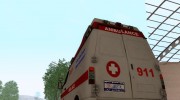 Ford Transit Ambulance для GTA San Andreas миниатюра 2