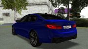 BMW M5 F90 2019 Competition для GTA San Andreas миниатюра 10