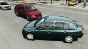 Renault Clio 1.4L для GTA 4 миниатюра 2