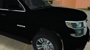 Chevrolet Suburban FBI 2015 para GTA Vice City miniatura 8