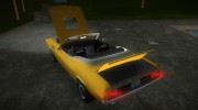 Plymouth Cuda Convertible для GTA Vice City миниатюра 7