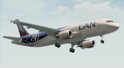Airbus A320-200 LAN Airlines - 80 Years Anniversary (CC-CQN) для GTA San Andreas миниатюра 7