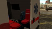 Fiat Ducato Ambulance для GTA San Andreas миниатюра 6