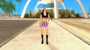 Девушка для GTA San Andreas миниатюра 5