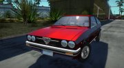 Alfa Romeo Alfasud Sprint 1976 для GTA San Andreas миниатюра 1