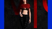 Trousers I - VC para Sims 4 miniatura 3