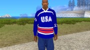 Форма сборной США по хоккею 1.0 para GTA San Andreas miniatura 1