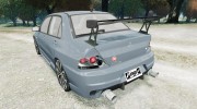 Mitsubishi Lancer Evolution 8 v2.0 para GTA 4 miniatura 3
