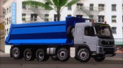 Volvo FMX E5 10x4 Dumper para GTA San Andreas miniatura 6