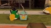 Ice Bird from Angry Birds Space для GTA San Andreas миниатюра 1