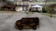 Australian Bushmaster для GTA San Andreas миниатюра 2