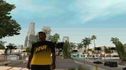 Футболка NAVI para GTA San Andreas miniatura 2