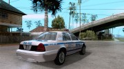 Ford Crown Victoria NYPD Police для GTA San Andreas миниатюра 4