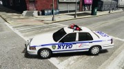 Ford Crown Victoria NYPD Auxiliary para GTA 4 miniatura 2