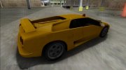 1995 Lamborghini Diablo VT FBI para GTA San Andreas miniatura 4