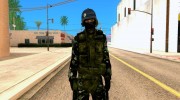 Бразильский солдат для GTA San Andreas миниатюра 1