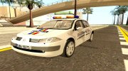 Renault Megane Politia Romana для GTA San Andreas миниатюра 5