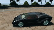 Lamborghini Countach v1.1 для GTA 4 миниатюра 2