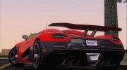 Koenigsegg Agera R Racer для GTA San Andreas миниатюра 28