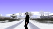 Skin GTA online в маске енота v3 para GTA San Andreas miniatura 4