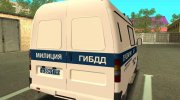 ГАЗ 2217 Соболь Милиция V2 for GTA San Andreas miniature 5