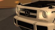 Mercedes-Benz G65 AMG Lowpoly для GTA San Andreas миниатюра 9