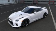 Nissan GTR 2017 v1.2 for Euro Truck Simulator 2 miniature 2