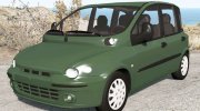 Fiat Multipla (186) 2004 для BeamNG.Drive миниатюра 1