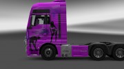 Скин Girls для MAN TGX para Euro Truck Simulator 2 miniatura 3