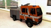 Daf Leyland 55 Fire Truck para GTA San Andreas miniatura 3
