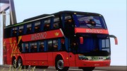 Marcopolo Paradiso 1800 G6 DD Marino Autolinee (Red) para GTA San Andreas miniatura 1