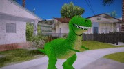 Rex Dinosaur Toy Story для GTA San Andreas миниатюра 2