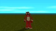 Человек в красном костюме худого саблезубого тигра из Zoo Tycoon 2 for GTA San Andreas miniature 2
