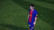 Lionel Messi Barcelona для GTA San Andreas миниатюра 4