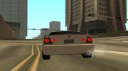 Lexus IS 300 2001 Lowpoly для GTA San Andreas миниатюра 4