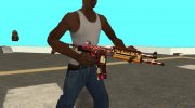 Шоколадный Галил из игры Special Force para GTA San Andreas miniatura 1